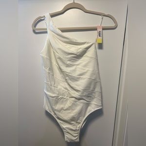SummerSalt Sidestroke White Swimsuit